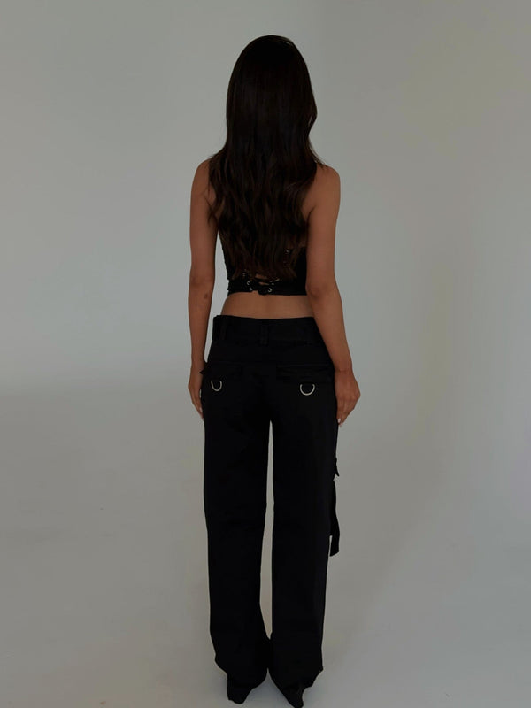 DELANI PANT BLACK Pants Dali Factory 