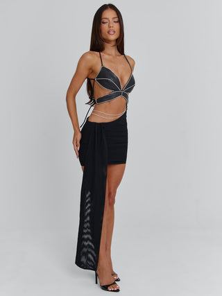 DELANO MINI DRESS BLACK Mini Dress 