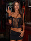 DELICE MINI SKIRT BLACK Mini Skirt 
