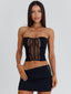 DELICE MINI SKIRT BLACK Mini Skirt 