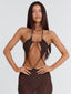 DELLA MAXI DRESS CHOCOLATE BROWN Maxi Dress 