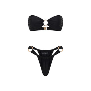 DENVER BIKINI BOTTOM BLACK Bikini Top 