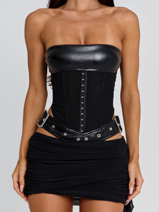DESIREE MINI DRESS BLACK Mini Dress 