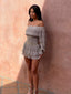 DIANE MINI DRESS TAUPE Mini Dress 