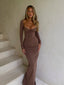 DIONNE MAXI DRESS TAUPE Maxi Dress 