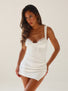 DIONNE MINI DRESS WHITE Mini Dress 
