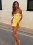 DIONNE MINI DRESS YELLOW Mini Dress 