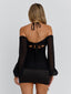 DORELLE MINI DRESS BLACK Mini Dress 