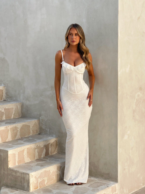 DYLAN MAXI DRESS WHITE Maxi Dress 