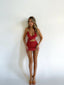 JORJA DRESS ORANGE SHIMMER Mini Dress 