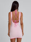 EDITH MINI DRESS PINK Mini Dress 