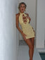EIRIAN MINI DRESS LEMON Mini Dress 