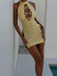 EIRIAN MINI DRESS LEMON Mini Dress 