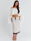 MIRIAMA TOP CREAM Crop Top 