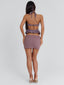 ELEANNOR CROP TOP DUSTY PURPLE Crop Top 