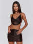 ELIANA TOP BROWN Crop Top 