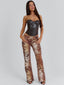 ELLISE CORSET TOP BROWN Corset 