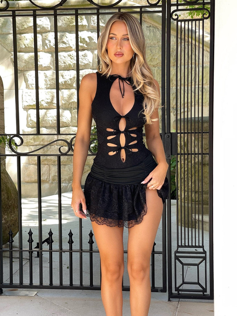 EMERY MINI DRESS BLACK Mini Dress 