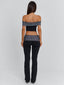 EMIL TOP BLACK POLKA DOT Corset 