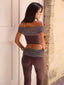 EMIL TOP CHOCOLATE BROWN Corset 