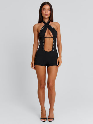 EMILIEE PLAYSUIT BLACK Playsuit 
