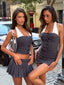 EMMAROSE MINI DRESS CHARCOAL Mini Dress 