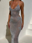 ESMERALDA MAXI DRESS SILVER Maxi Dress 