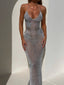 ESMERALDA MAXI DRESS SILVER Maxi Dress 