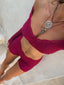 EVANTHE SHORTS BURGUNDY Shorts 