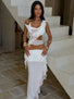 FION TOP BRIGHT WHITE Crop Top 