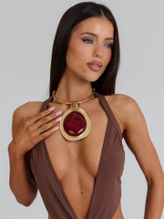 FRANCENE NECKLACE GOLD