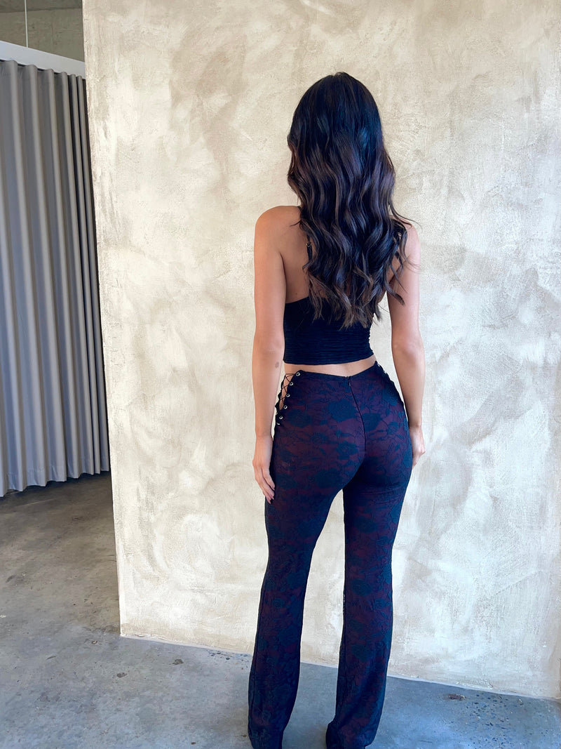 MORGAN PANTS BLACK Pants Romance 