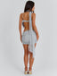 GABE MINI DRESS SILVER Mini Dress 