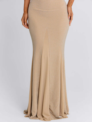 GABRIELE MAXI DRESS GOLD Maxi Dress 