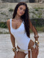 GIULANA BODYSUIT WHITE Bodysuit 