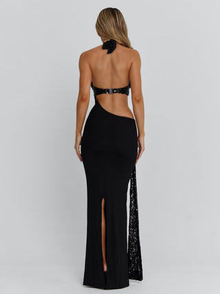 GIULSY MAXI DRESS BLACK Maxi Dress 