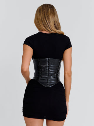 GLOWEN MINI DRESS BLACK Mini Dress 