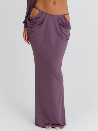 HADASA MAXI SKIRT PURPLE Maxi Skirt 