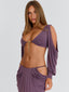 HADASA CROP TOP PURPLE Crop Top 