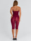 HADIYA CAPRI JUMPSUIT BURGUNDY Jumpsuit 