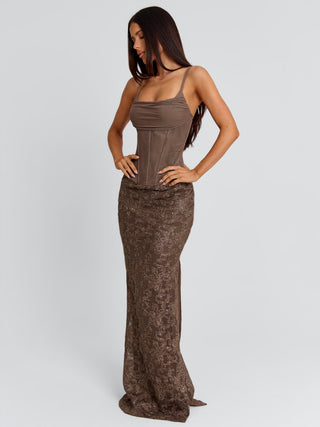 HADLAI MAXI DRESS BROWN Maxi Dress 