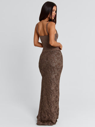 HADLAI MAXI DRESS BROWN Maxi Dress 