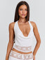 HARRIETT TOP WHITE Crop Top 