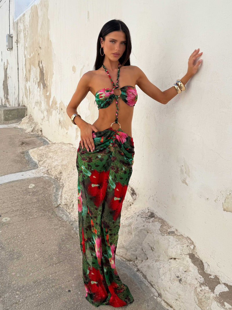 HAYAMI MAXI DRESS RUBY HIBISCUS Maxi Dress 