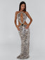 HITHER MAXI DRESS ZEBRA Maxi Dress 