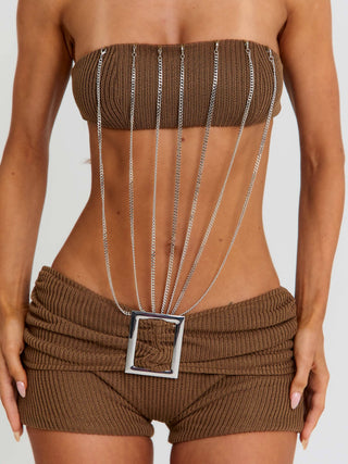HOPE PLAYSUIT BROWN Playsuit 