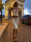 HYACINTH CORSET TOP WHITE Corset 
