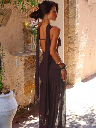 IDA MAXI DRESS CHOCOLATE Maxi Dress 