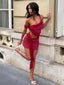 IMARA MINI DRESS RED POLKA DOT Mini Dress 