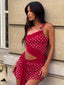 IMARA MINI DRESS RED POLKA DOT Mini Dress 
